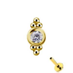 Double marble strass gold - REF PG026