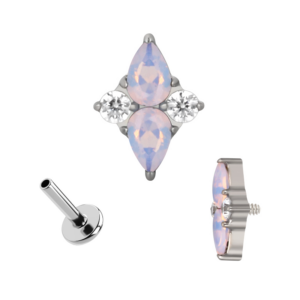 Pink diams silver - REF PS010