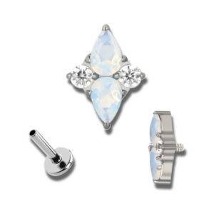 White diams silver - REF PS011