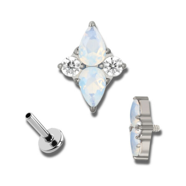 White diams silver - REF PS011