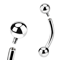 Classic micro banane silver - REF PS023