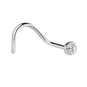 Nostril strass silver - REF PS044