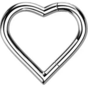Heart silver - REF PS046