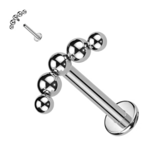 Arch 5 marbles silver - REF PS049