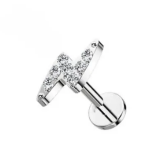 Eclair strass silver - REF PS058