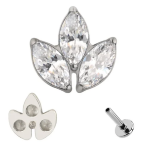 Marquise Queen silver - REF PS059