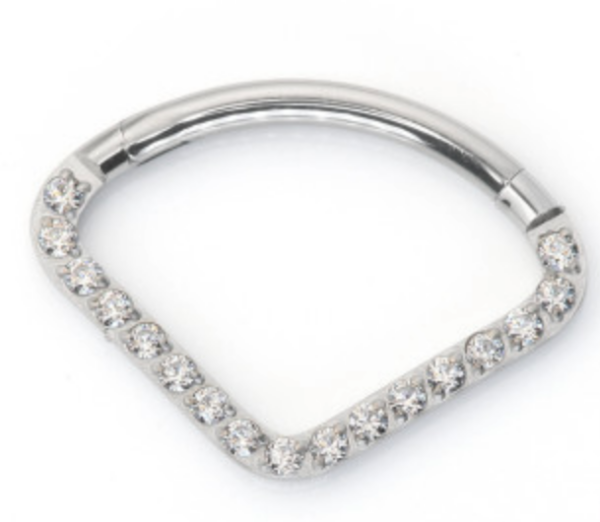 luna strass silver - REF PS060