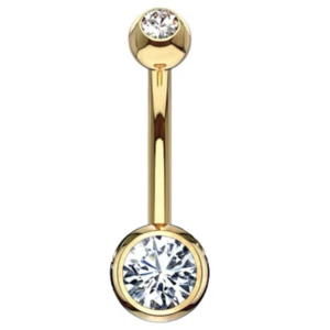 Classic nombril gold - REF PG091