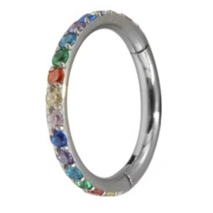 Anneau silver multi - PS076